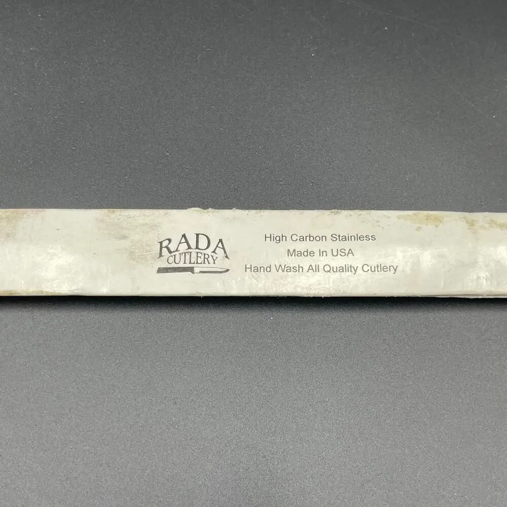 Rada Kitchen Steak Knife High Carbon Stainless Steel with Cardboard Sleeve 11.5